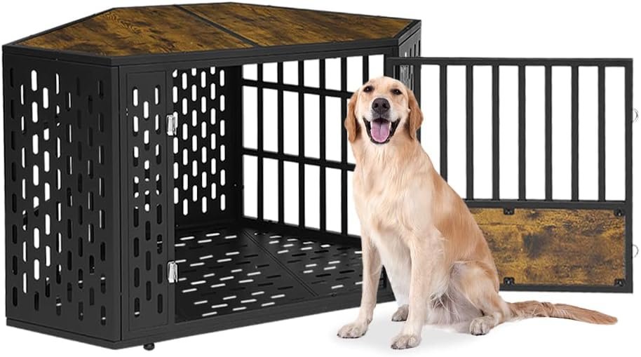 smonter furniture corner crate wood kennel indoor review