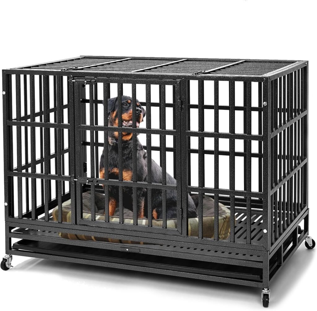 48 Inch Heavy Duty Indestructible XL Dog Crate