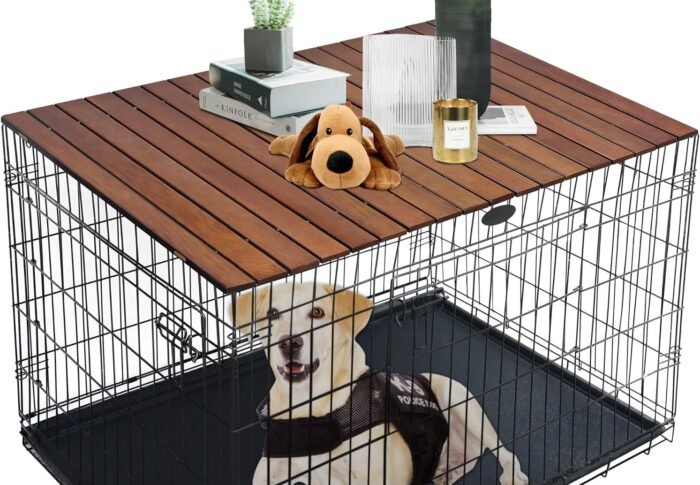 Deblue Wood Dog Crate Topper Review