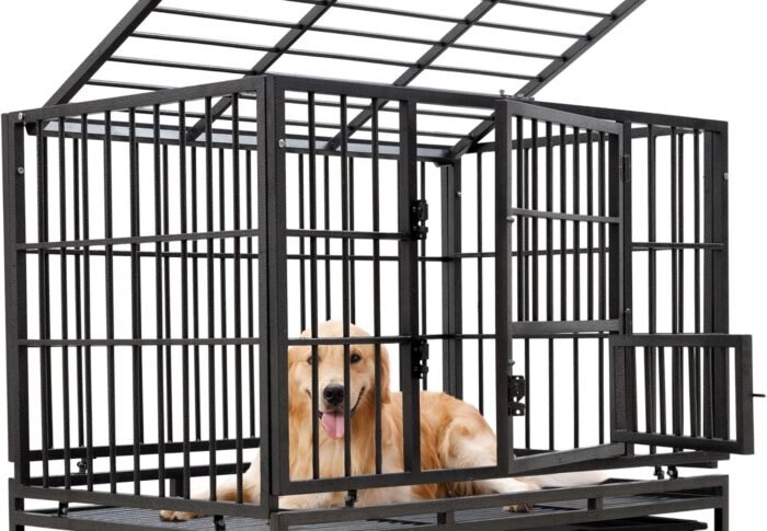 HITTITE 42 inch Heavy Duty Indestructible Dog Crate Review