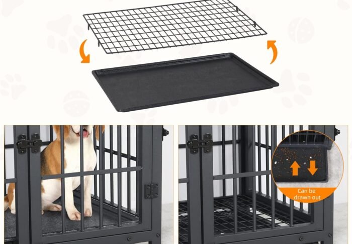 84inch Wooden Dog Crate Furniture Review